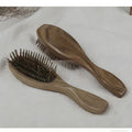 Natural sandalwood scalp massage comb