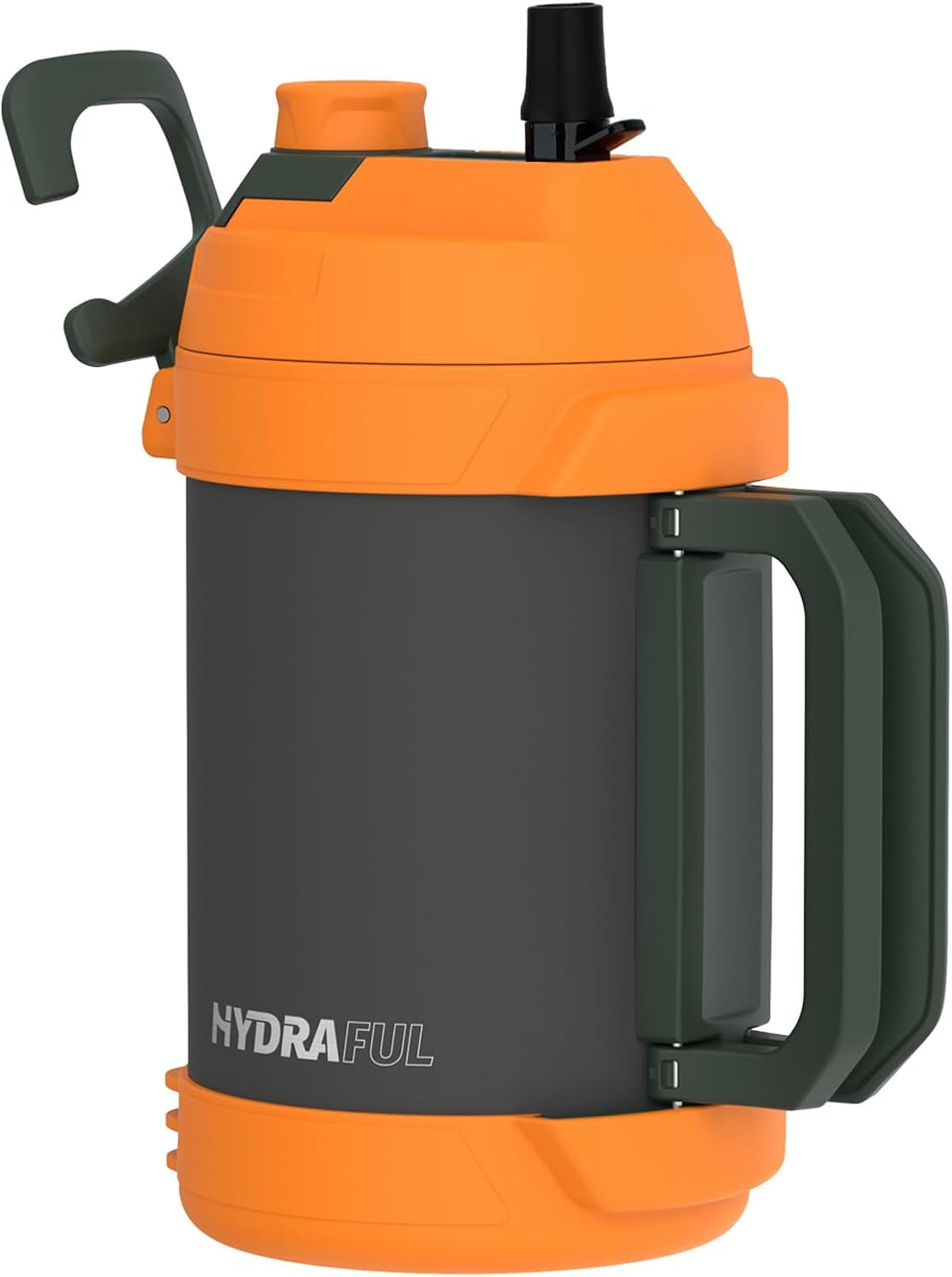 1 Gallon Water Jug, 128 Oz Large Insulated Stainless Steel Sports Water Jug, Large Triple Wall Vacuum Insulation Water Bottle-Keeps Cold up to 48 Hrs-Sweat Proof, for Gym, Hiking & Camping