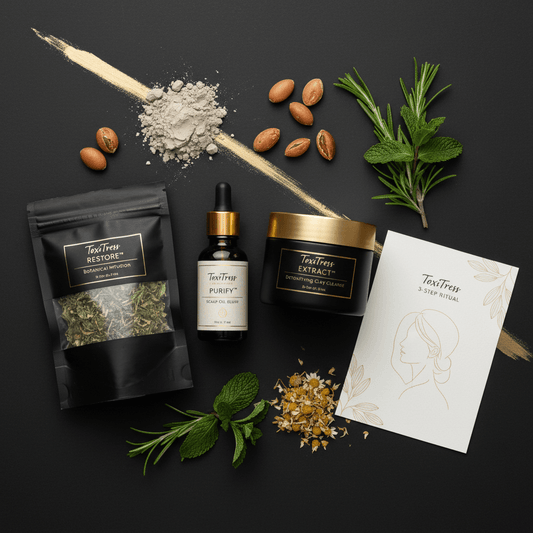 ToxiTress Starter Kit (2-Use) – 3-Step Scalp Reset