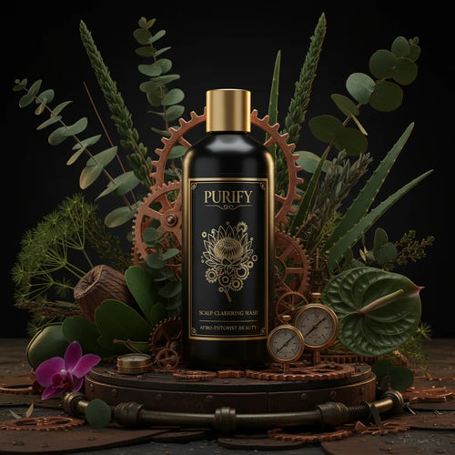 PURIFY™ Scalp Treatment — nourishing scalp oil blend, step 3 of the ToxiTress ritual